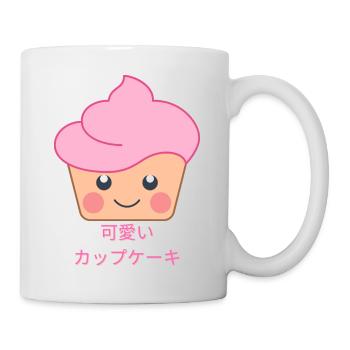 cupcake kawaii - Mug blanc - blanc - Droite