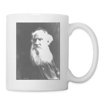 Liev Tolstéi - Tasse - Weiß - Rechts