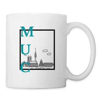 München - Tasse - Weiß - Rechts