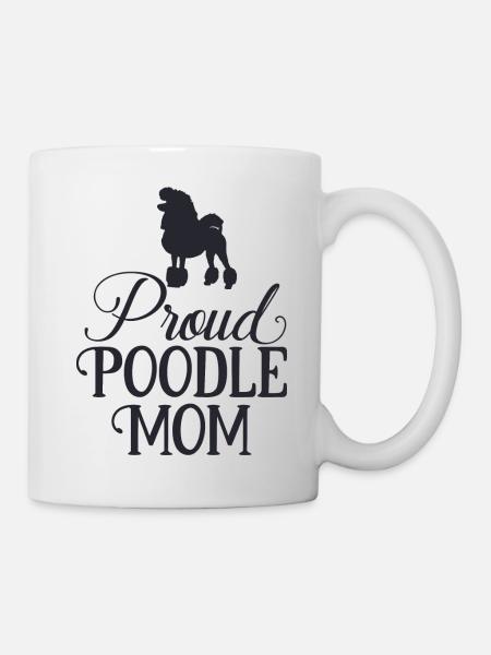 Proud Poodle Mom 01 - Mug - white