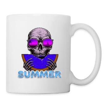 mode vacay - Mug blanc - blanc - Droite