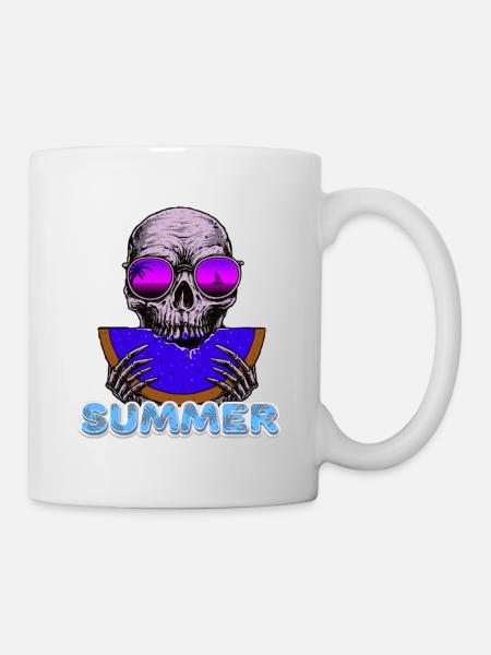 mode vacay - Mug blanc - blanc