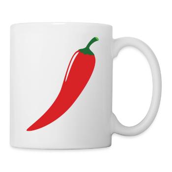 Red chilli - Mug - white - Right