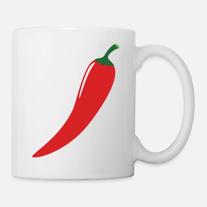 Red chilli - Mug - white