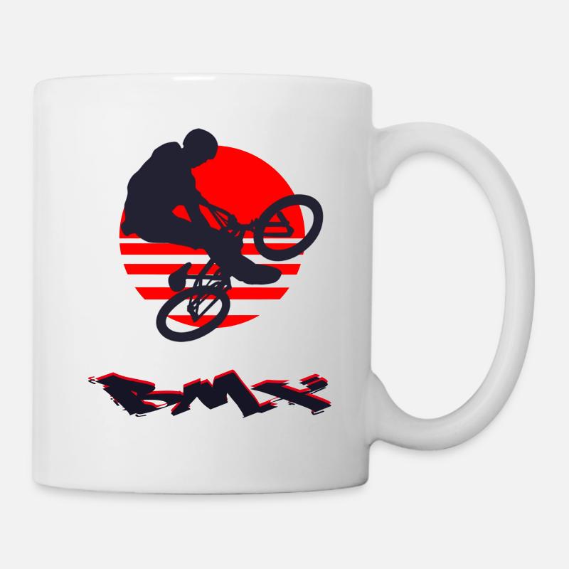 Le BMX - Mug blanc - blanc