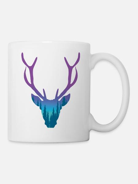 Cerf - Stay Wild - Mug blanc - blanc