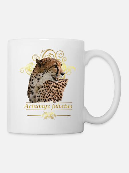 Gepard - Tasse - Weiß