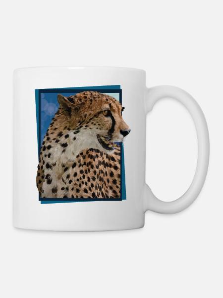 cheetah - Mug - white