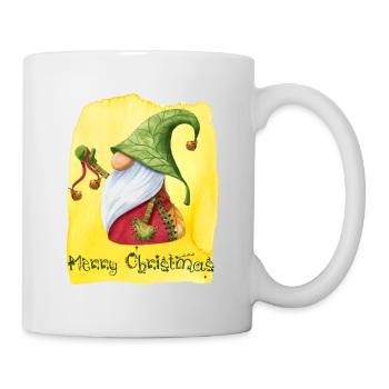 118 gnomes de Noël chemise vintage hiver frais - Mug blanc - blanc - Droite