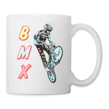 bmx - Tasse - Weiß - Rechts