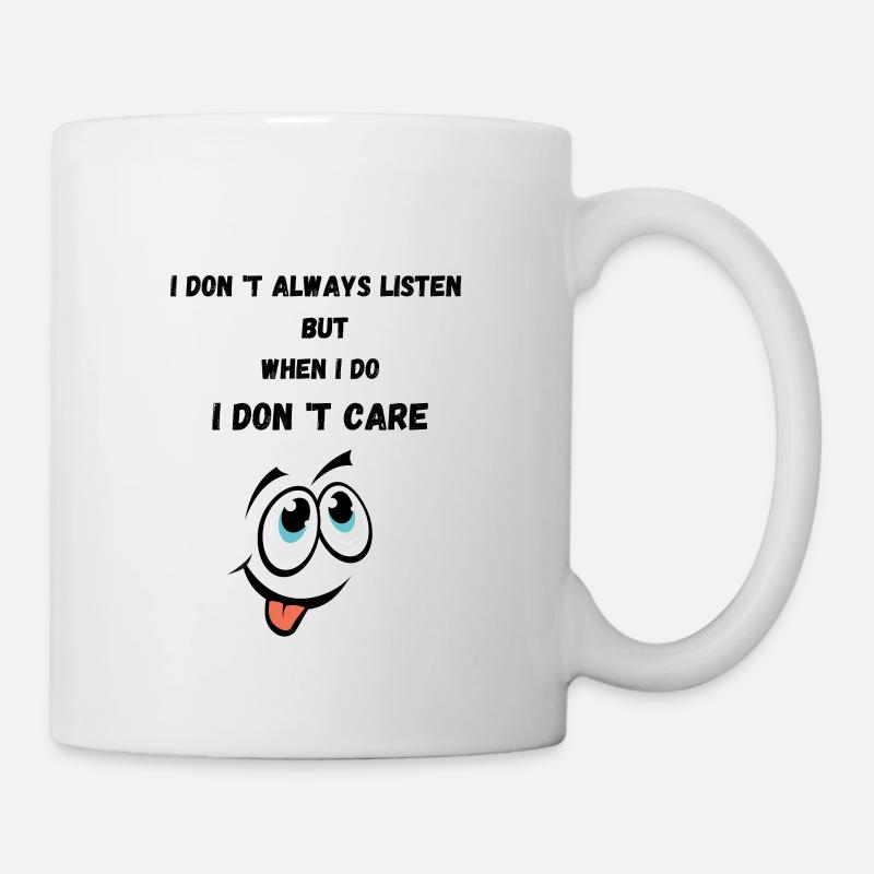 Drôle de citation - Mug blanc - blanc