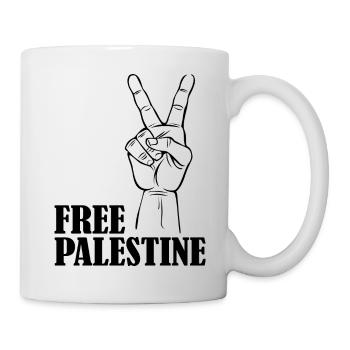 free palestine - Mug - white - Right