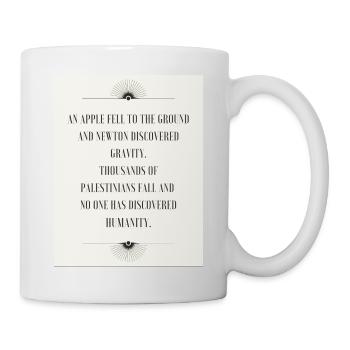 Palestine La palestine sort no était la guerre cadeau - Mug blanc - blanc - Droite