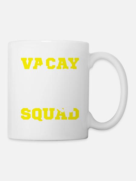vacay squad - Tasse - Weiß