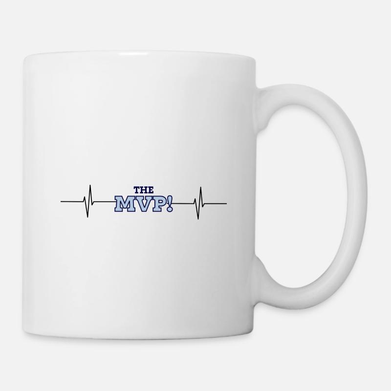 "The Most Valuable Player" Design - Tasse - Weiß
