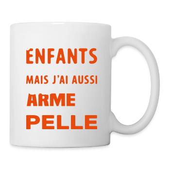 J'Ai des Enfants Magnifiques Cadeau Drôle - Mug blanc - blanc - Droite