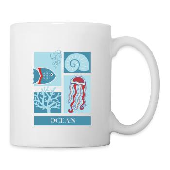 ocean - Mug - white - Right