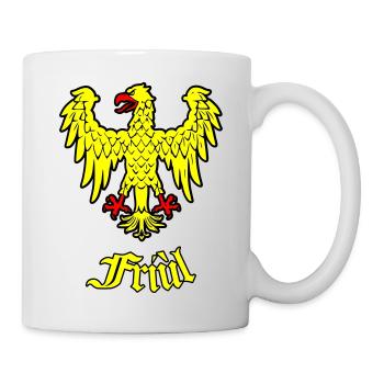 Friuli historical eagle - Mug - white - Right