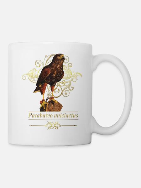 Aguililla rougeâtre - Mug blanc - blanc