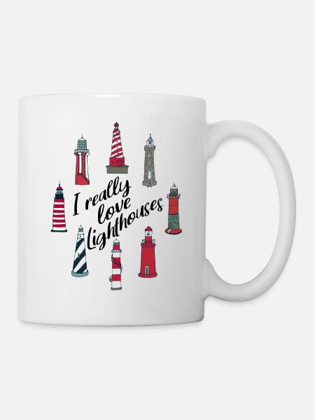 Phares - Mug blanc - blanc