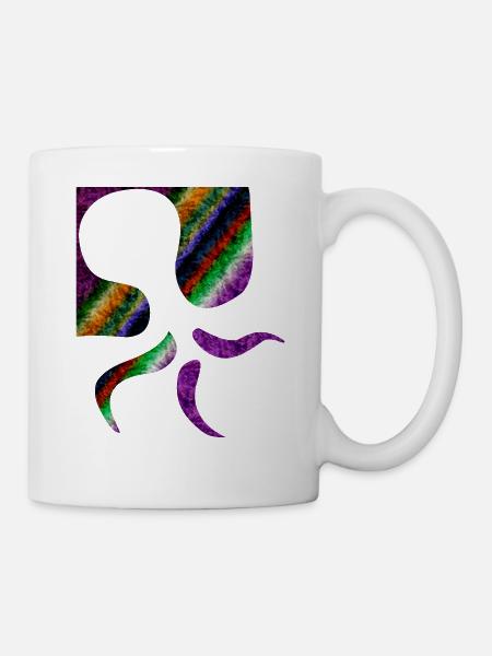 Australian Aboriginal art - Mug - white