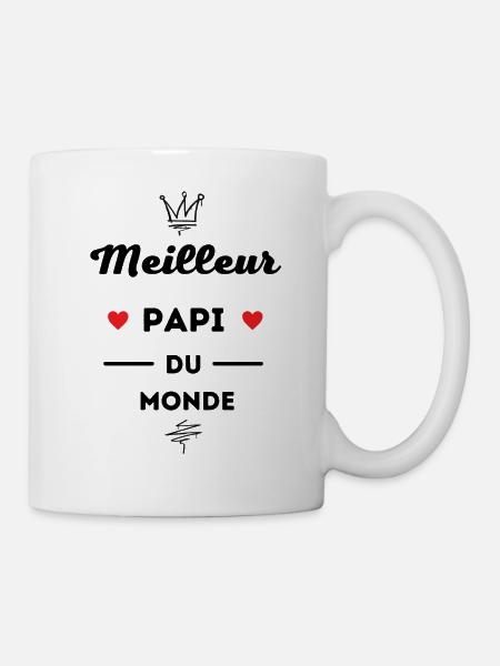 Meilleur papi du monde - Mug blanc - blanc
