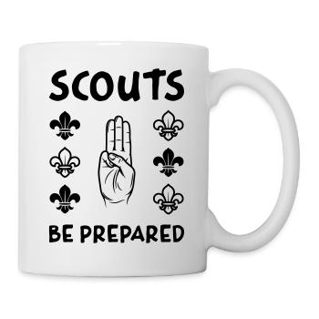Scouts Always Ready! - Mug - white - Right