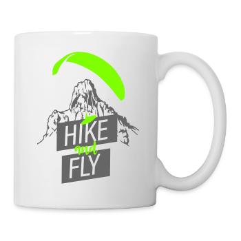 Hike and Fly Parapente - Mug blanc - blanc - Droite