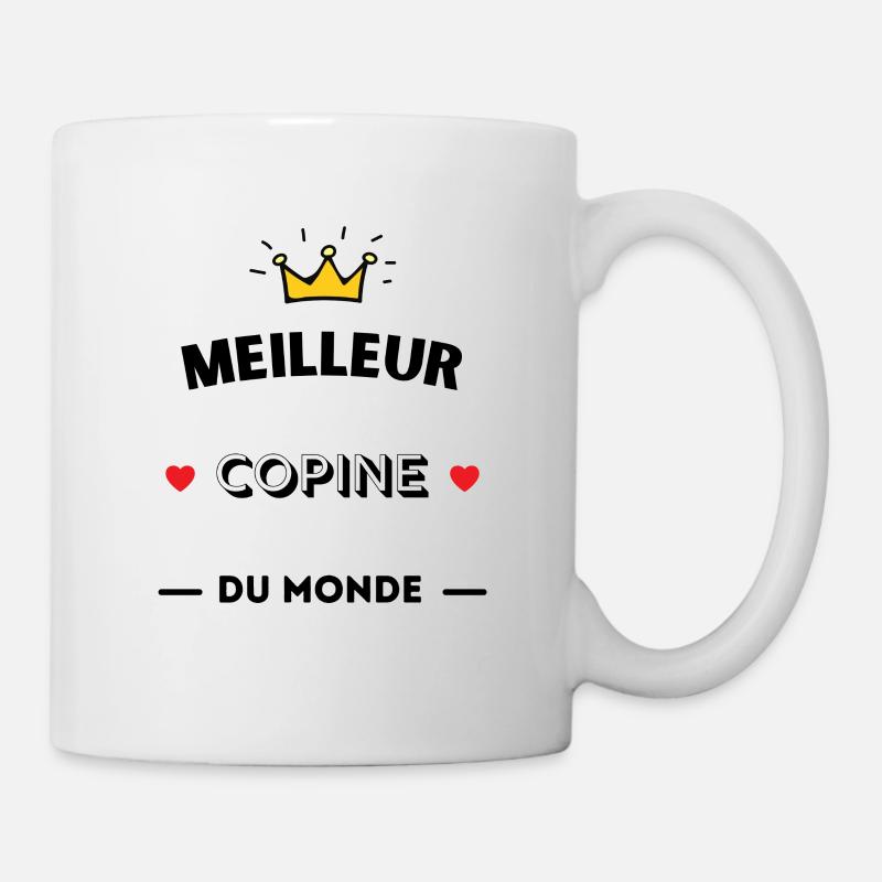 Meilleur copine du monde - Mug blanc - blanc