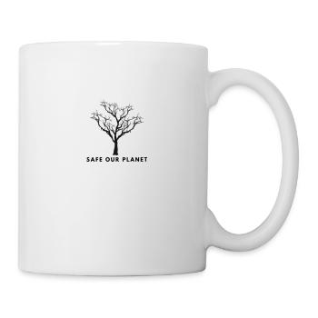 Safe Our Planet - Tasse - Weiß - Rechts