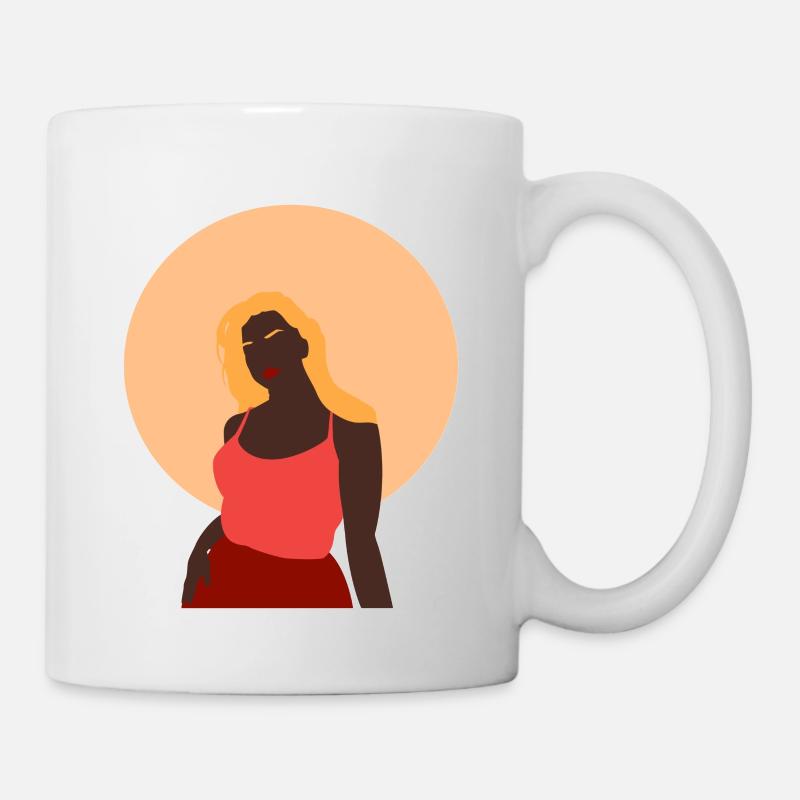 Black woman representation 2 - Mug - white