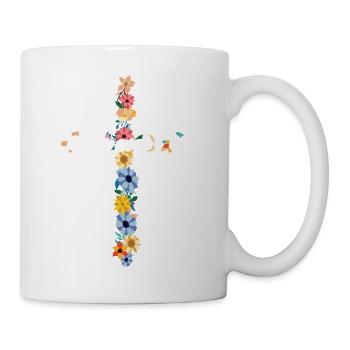 Proverbes chrétiens - Mug blanc - blanc - Droite