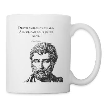 Marcus Aurelius quote - Tasse - Weiß - Rechts
