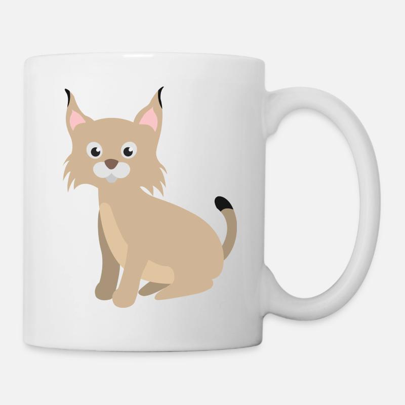 Lynx - Mug blanc - blanc