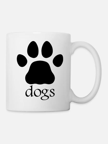 Chien chien - Mug blanc - blanc