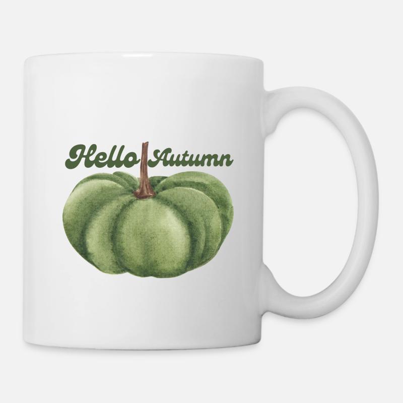 Hello Autumn - Tasse - Weiß