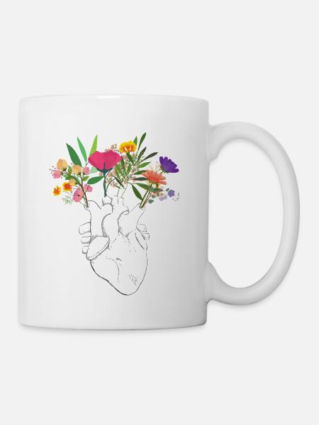 heart - Tasse - Weiß