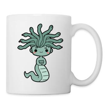 Medusa - Tasse - Weiß - Rechts