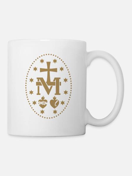 Wundertätige Medaille Marias - Tasse - Weiß