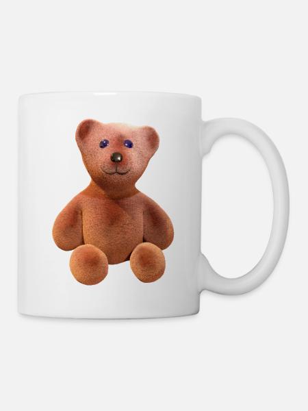 Süßer Teddybär - Tasse - Weiß