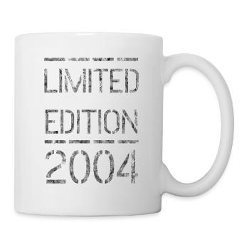 Limited Edition 2004. 18. Birthday. 18 Geburtstag - Tasse - Weiß - Rechts