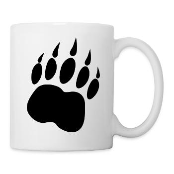 bear blk - Tasse - Weiß - Rechts