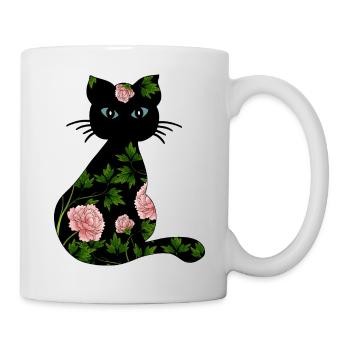 Cat - Mug - white - Right