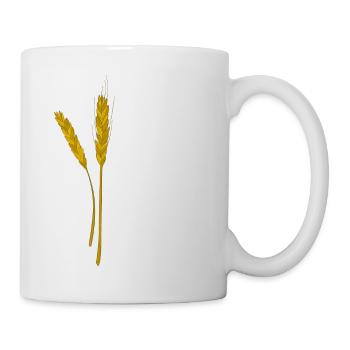Cola Korn Alkohol Geschenk - Tasse - Weiß - Rechts