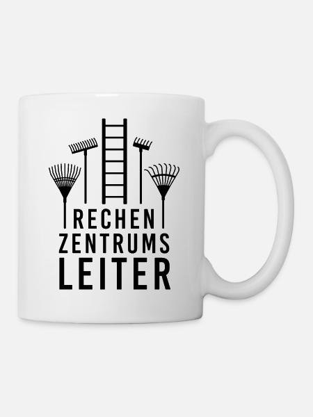 Rechenzentrum Leiter IT Nerd Computer Geschenkidee - Tasse - Weiß