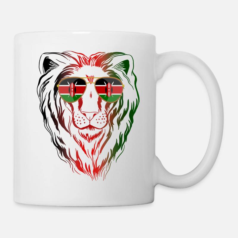 Kenia - Tasse - Weiß