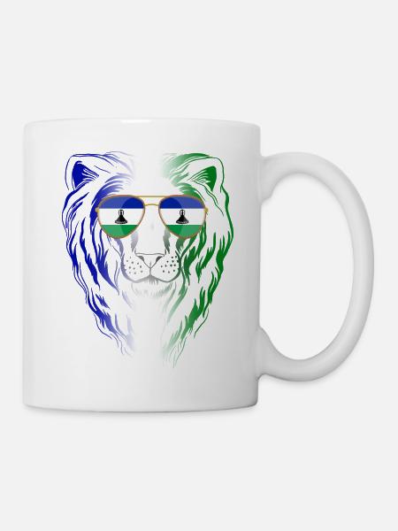 Lesotho - Mug - white
