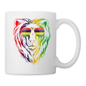 Mauritius - Tasse - Weiß - Rechts