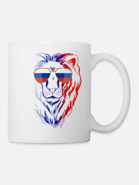 Russland - Tasse - Weiß