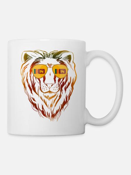 Sri Lanka - Tasse - Weiß